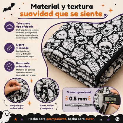Manta Coloreable Reutilizable de Halloween